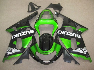 Purchase 2001-2003 Black Green Suzuki GSXR600 Motorbike Fairing Canada