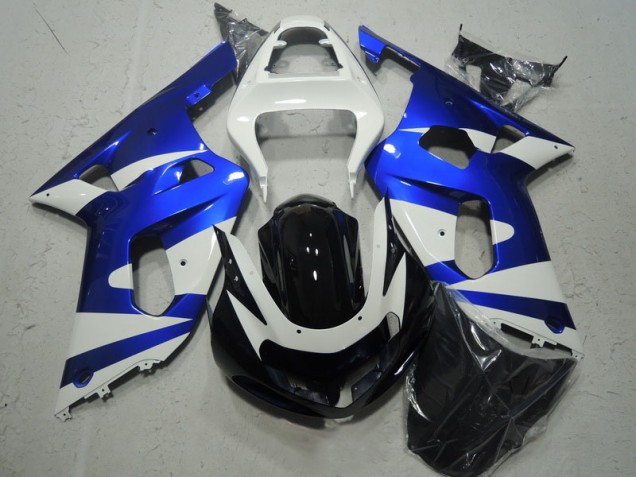 Purchase 2001-2003 White Blue Suzuki GSXR600 Motorcycle Fairing Kit Canada