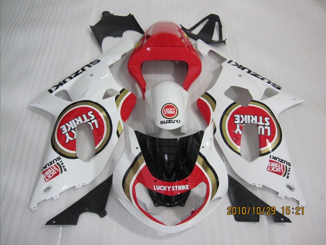 Purchase 2001-2003 Red White Lucky Strike Suzuki GSXR600 Bike Fairing Canada