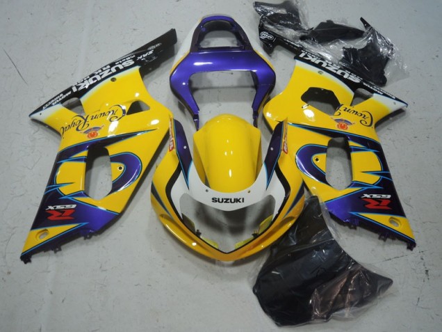 Purchase 2001-2003 Yellow Purple Suzuki GSXR600 Motorbike Fairing Kits Canada