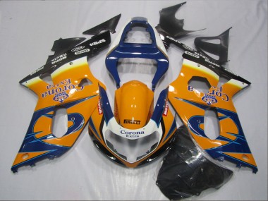 Purchase 2001-2003 Blue Orange Corona Extra Suzuki GSXR600 Bike Fairing Canada