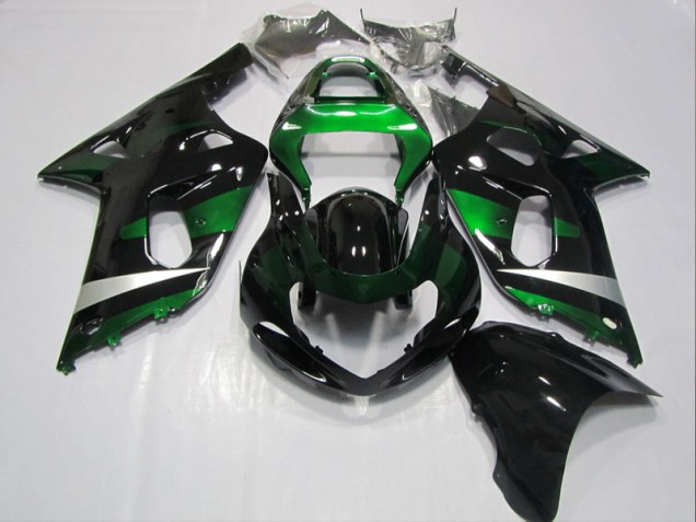 Purchase 2001-2003 Black Green Suzuki GSXR600 Bike Fairings Canada