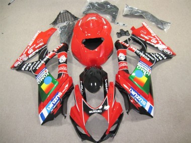 Purchase 2004-2005 Red Black Suzuki GSXR600 Motorcycle Fairing Kit Canada