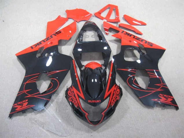 Purchase 2004-2005 Black Red Suzuki GSXR600 Bike Fairings Canada