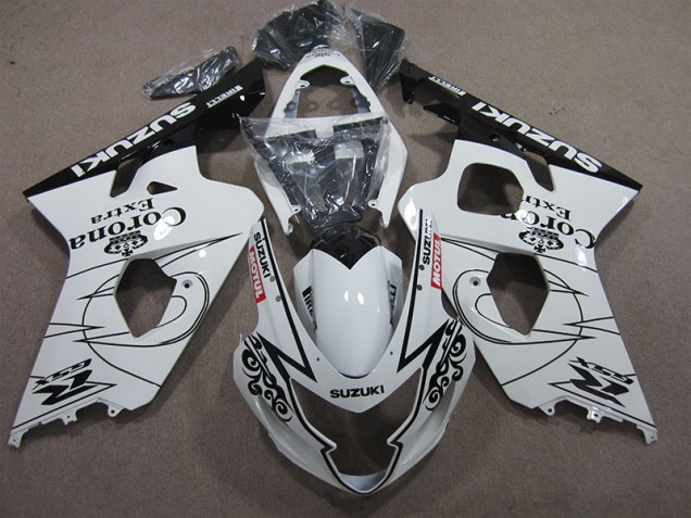 Purchase 2004-2005 White Corona Extra Motul Suzuki GSXR600 Bike Fairing Kit Canada