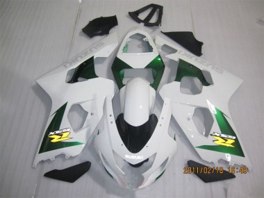 Purchase 2004-2005 White Green Suzuki GSXR600 Motorbike Fairing Kits Canada