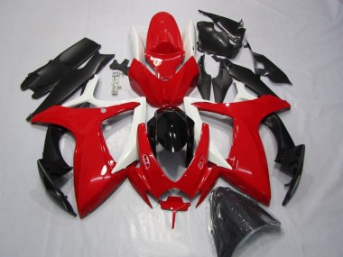 Purchase 2006-2007 Red Black Suzuki GSXR600 Motorcycle Replacement Fairings Canada