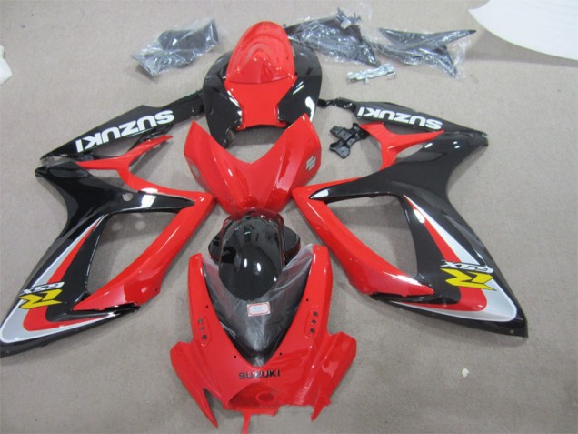 Purchase 2006-2007 Red Black Suzuki GSXR600 Replacement Fairings Canada