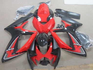 Purchase 2006-2007 Black Red Suzuki GSXR600 Motorcylce Fairings Canada