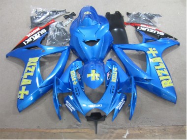 Purchase 2006-2007 Blue Yellow Rizla Suzuki GSXR600 Motorbike Fairing Canada