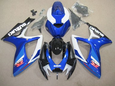 Purchase 2006-2007 Blue White Suzuki GSXR600 Replacement Fairings Canada