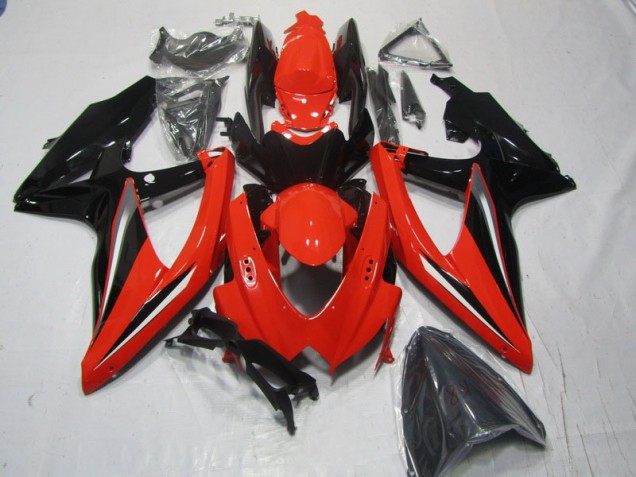 Purchase 2008-2010 Red Black Suzuki GSXR600 Moto Fairings Canada