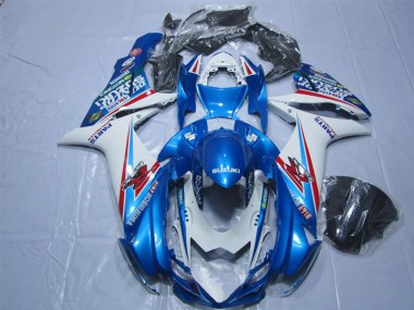 Purchase 2011-2021 Blue White Suzuki GSXR600 Replacement Motorcycle Fairings Canada