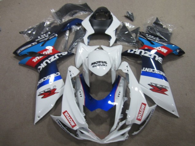 Purchase 2011-2021 White Blue Motul Suzuki GSXR600 Moto Fairings Canada