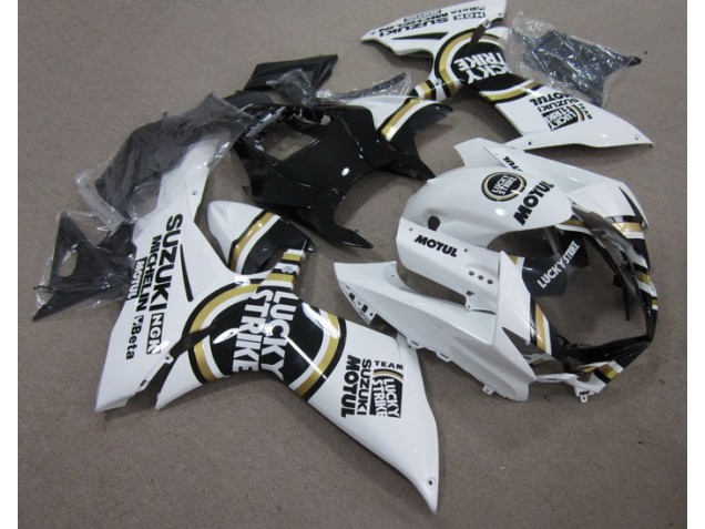 Purchase 2011-2021 White Lucky Strike Black Motul Suzuki GSXR600 Motor Fairings Canada