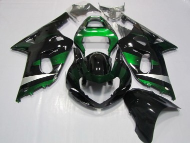 Purchase 2001-2003 Black Green Suzuki GSXR750 Motorcycle Fairing Canada