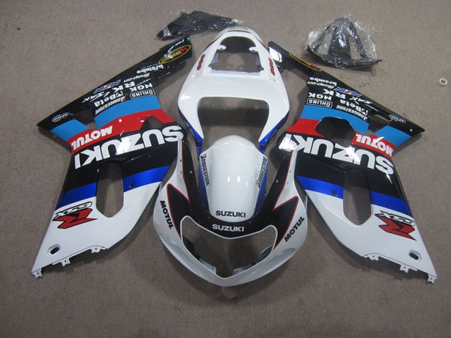 Purchase 2001-2003 White Blue Red Motul Suzuki GSXR750 Motorbike Fairing Canada