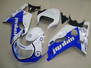 Purchase 2001-2003 Blue White Jordan Suzuki GSXR750 Motorcycle Bodywork Canada