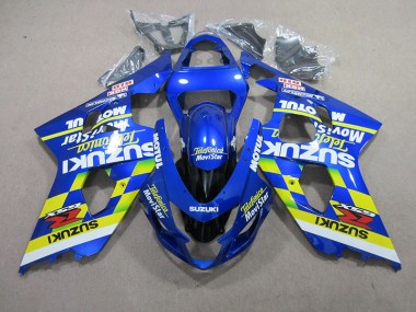 Purchase 2004-2005 Blue Telefunica Movistar Motul Suzuki GSXR750 Motorcycle Fairings Kit Canada