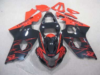 Purchase 2004-2005 Red Black Suzuki GSXR750 Motorcycle Fairings Canada