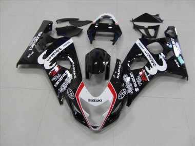 Purchase 2004-2005 Black Red Beacon Suzuki GSXR750 Motorbike Fairings Canada