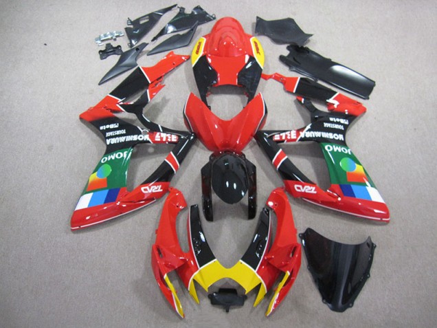 Purchase 2006-2007 Red Black Green Suzuki GSXR750 Replacement Fairings Canada