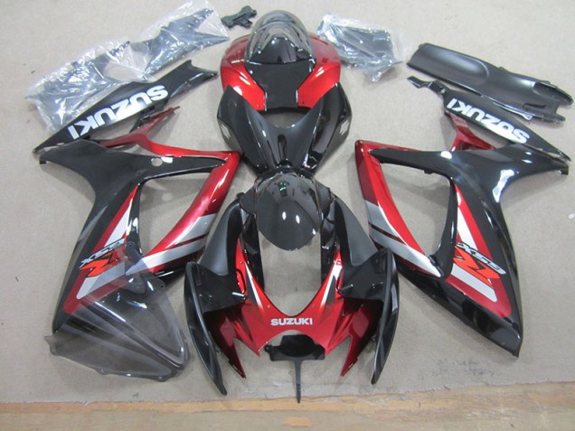 Purchase 2006-2007 Black Red Suzuki GSXR750 Motorcycle Fairing Canada