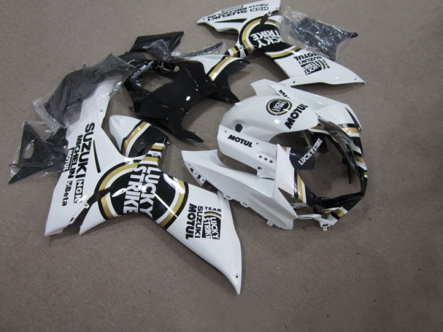 Purchase 2011-2021 White Lucky Strike Black Motul Suzuki GSXR750 Bike Fairings Canada