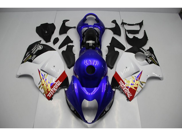 Purchase 1996-2007 Blue White Suzuki GSXR1300 Hayabusa Motor Bike Fairings Canada