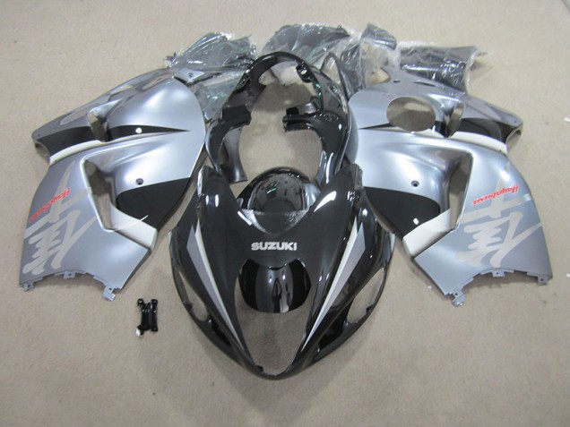 Purchase 1996-2007 Black Silver Suzuki GSXR1300 Hayabusa Motorcyle Fairings Canada