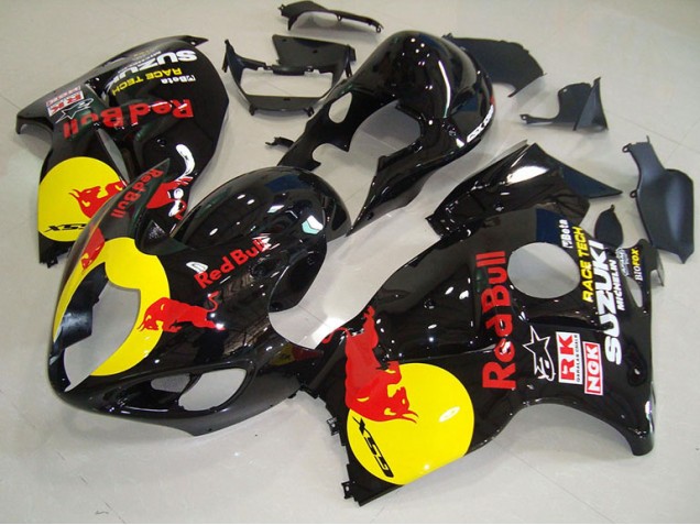 Purchase 1996-2007 Black Yellow Red Bull Suzuki GSXR1300 Hayabusa Motorcycle Fairing Kits Canada