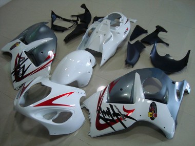 Purchase 1996-2007 White Black Suzuki GSXR1300 Hayabusa Motorcycle Fairing Kit Canada