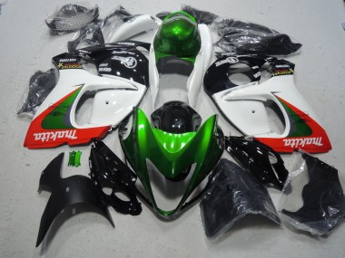 Purchase 2008-2019 White Green Makita Suzuki GSXR1300 Hayabusa Replacement Fairings Canada