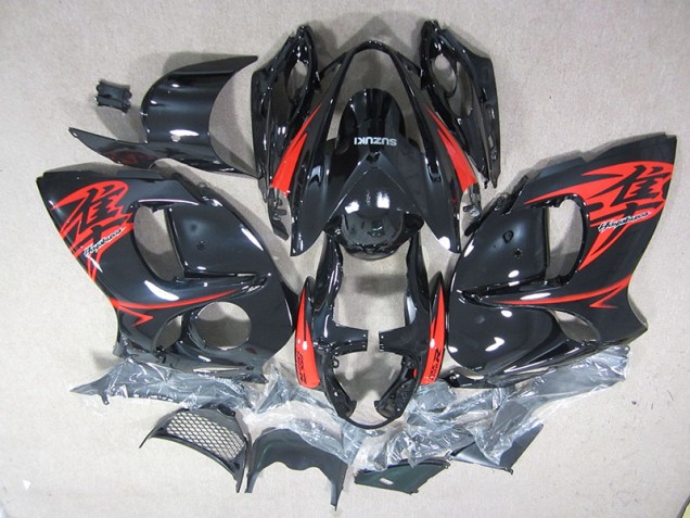 Purchase 2008-2019 Black Red Suzuki GSXR1300 Hayabusa Motorcycle Fairing Canada