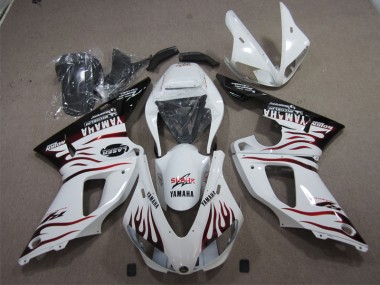 Purchase 2009-2011 White Black Red Shark Yamaha YZF R1 Bike Fairing Kit Canada