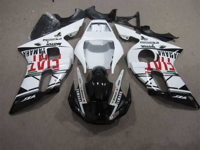 Purchase 1998-2002 White Black Fiat Yamaha YZF R6 Motorbike Fairing Kits Canada