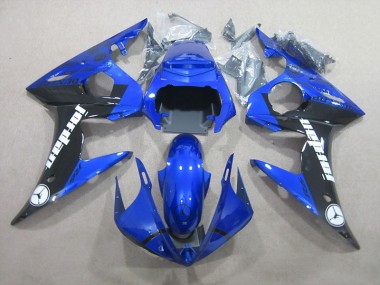 Purchase 2003-2005 Blue Black Yamaha YZF R6 Replacement Motorcycle Fairings Canada