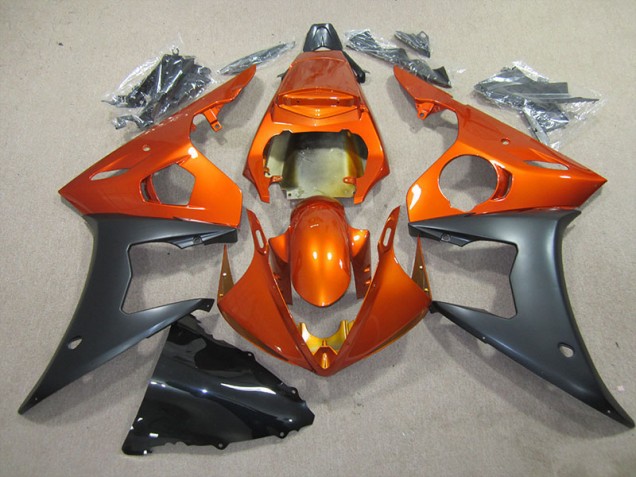 Purchase 2003-2005 Orange Black Yamaha YZF R6 Motorbike Fairing Kits Canada