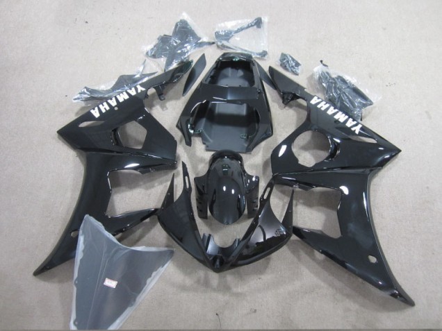 Purchase 2003-2005 Black White Decal Yamaha YZF R6 Motorcycle Fairings Kit Canada