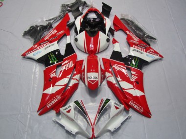 Purchase 2008-2016 Red White Rocol Yamaha YZF R6 Motorcycle Fairings Kits Canada