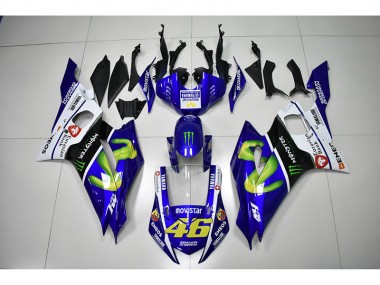 Purchase 2017-2021 Monster Blue Movistar 46 Yamaha YZF R6 Motorcycle Bodywork Canada